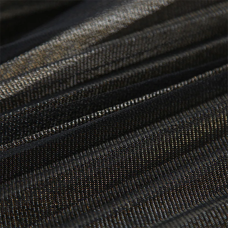 

Fashion 2019 New Fall Winter Suit Women Designers New Color Block Pullover Sweater and Pleated Tulle Skirt 2piece Set Outfits