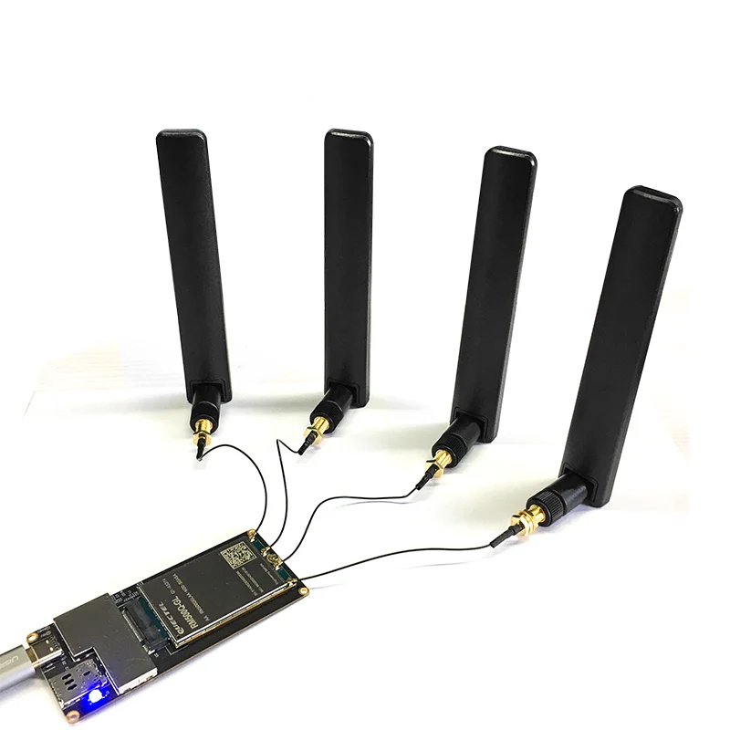 Модем Quectel RM500Q-GL Женский модуль M.2 RM500Q + тестовый USB-адаптер фотоантенна документ