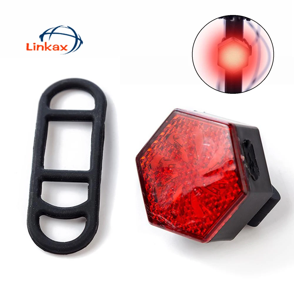 Светодиодный велосипедный задний светильник водонепроницаемый для езды Usb