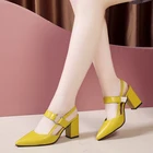 Туфли-лодочки женские кожаные, разноцветные вечерние на высоком каблуке
