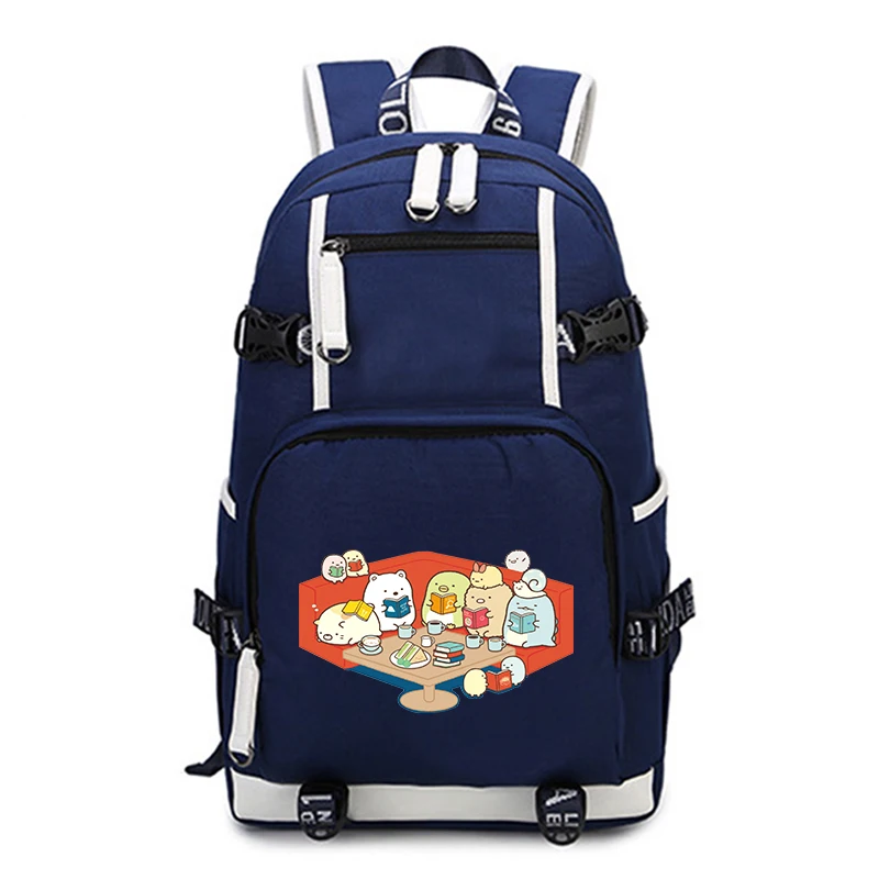 Sumikko Gurashi School Backpack Teens Boys Girls cute Daily Bag Fashion Travel Large Capacity hot | Багаж и сумки