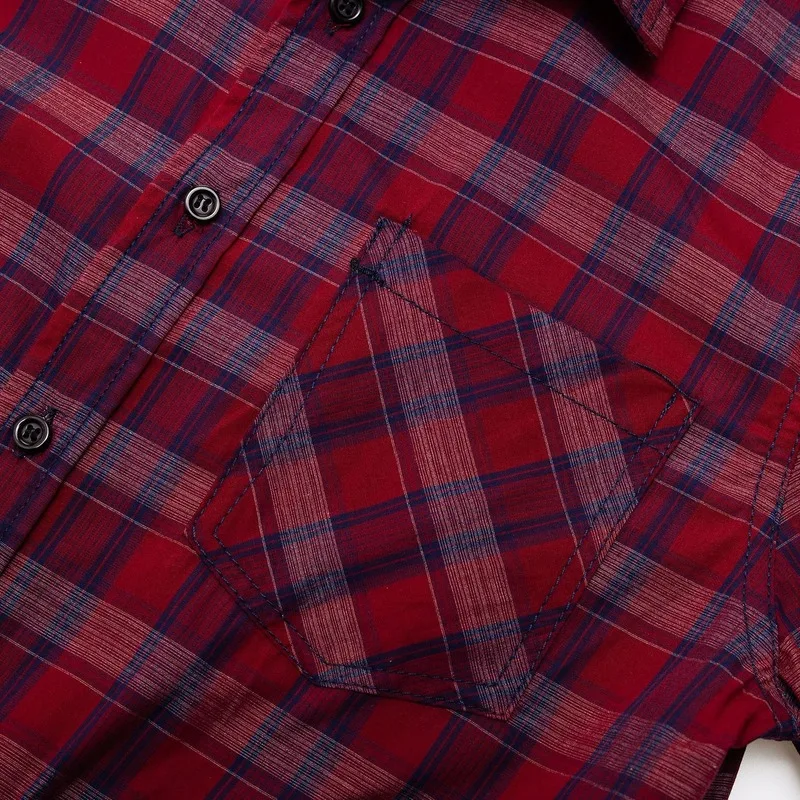 

Mens Dress Shirts 2021 New European American Plus Size Men's Cotton Long-sleeved Shirt Plaid Shirt Men's Clothing