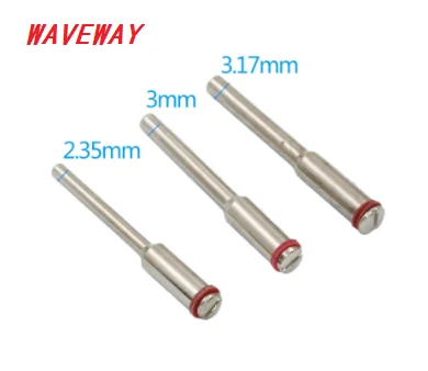 

10pcs/set 2.35/3/3.17mm Diamond Cutting Disc Mandrels Cutting Cut-off Wheel Holder Mandrel Rotary dremel accessories dremel man