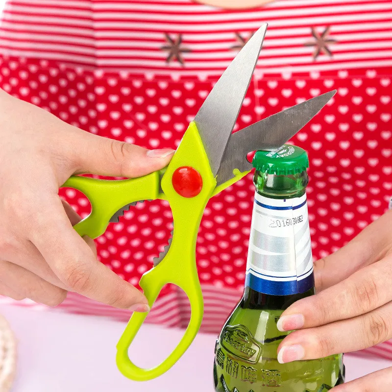 Многофункциональный кухонный инструмент 1 шт. ножницы из нержавеющей стали для