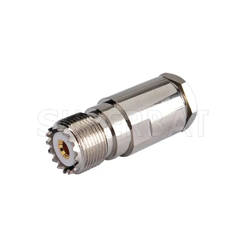 Superbat UHF Clamp Jack SO239 прямой соединитель для кабеля RG8 RG214 RG213 LMR400|Кабели связи| |