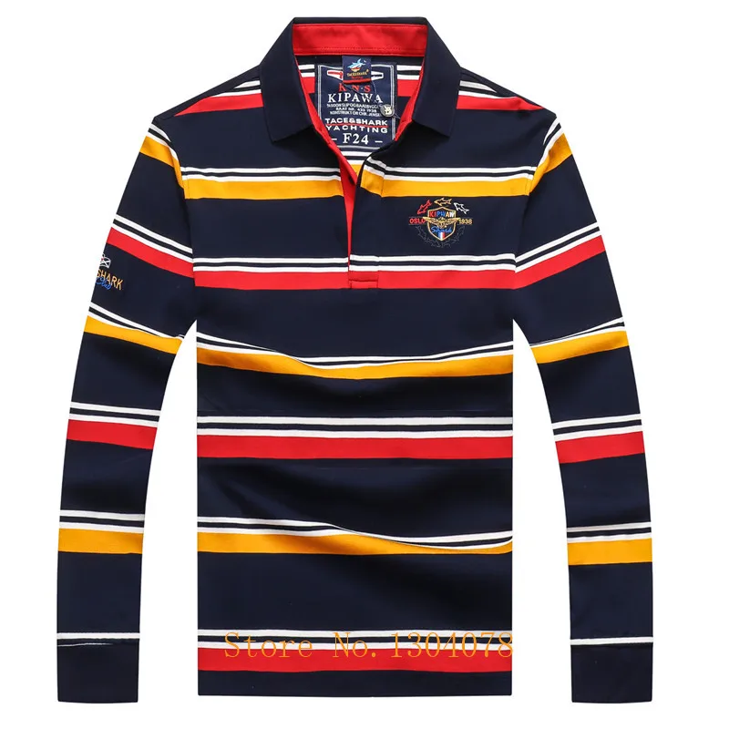 Бренд Tace &amp Shark свитер для мужчин Осень-зима нижняя рубашка с отложным воротником