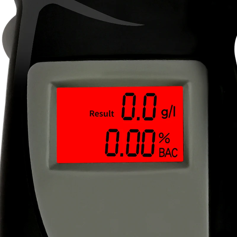 Air Blowing Alcohol Detector Tester Digital Breathalyzer Police Alcotester Backlight Display with box | Инструменты