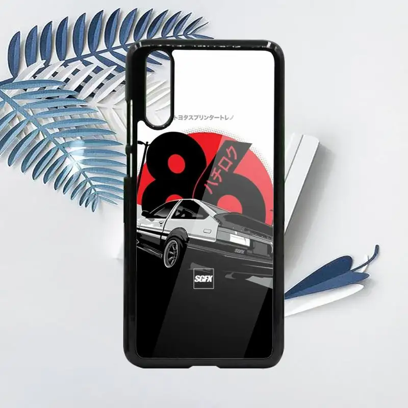 

AE86 Initial d Japan anime Phone Case PC For Samsung galaxy S note 8 9 20 10 e lite2019 plus pro ultra