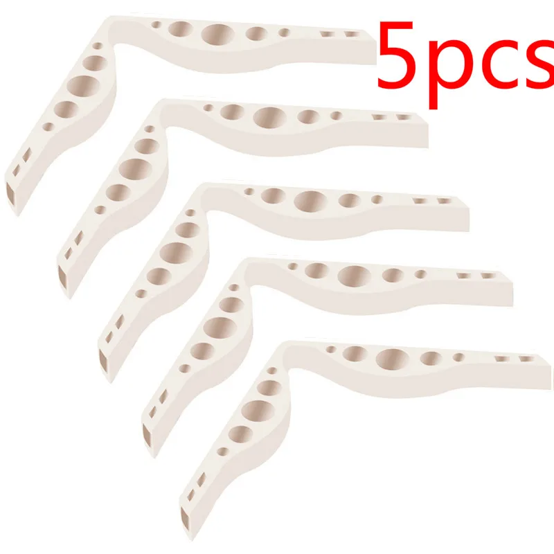 

5PCS/SET 3D Fog Free Mask Accessory Masks Prevent Eyeglasses From Fogging Mask Nose Bridge Holder Bracket Reusable Silicone Pad