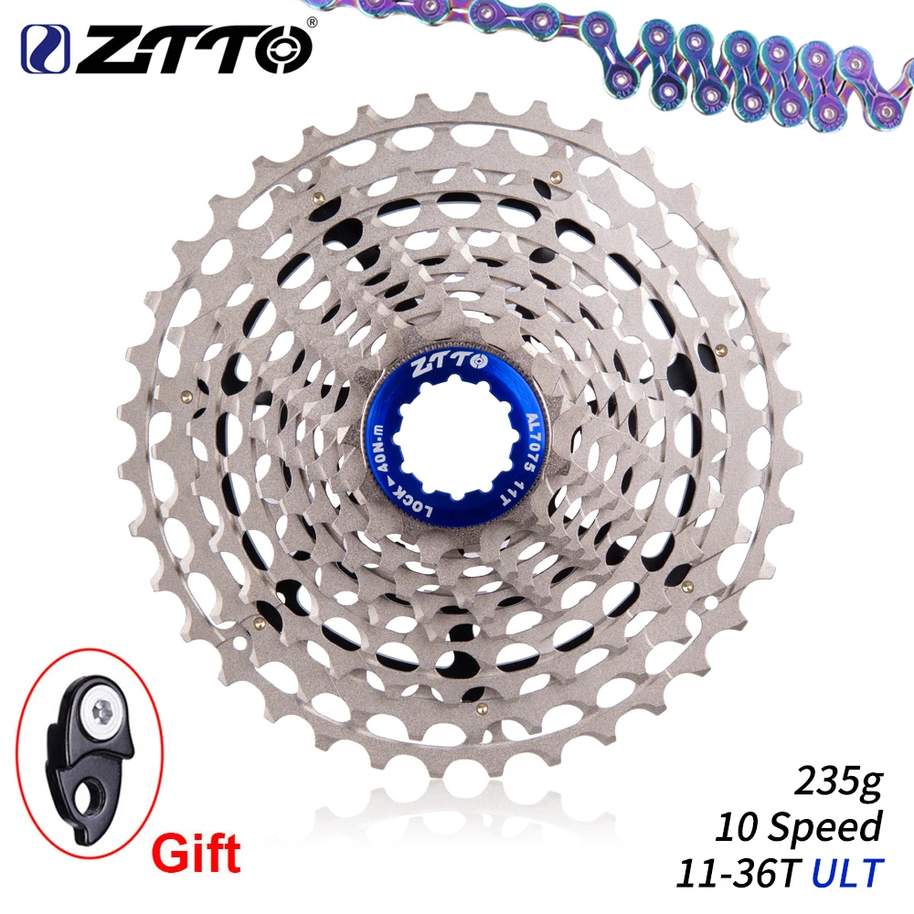 Велосипедная кассета ZTTO Ultimate 10 скоростей 11 36T MTB S сталь велосипед CNC свободное