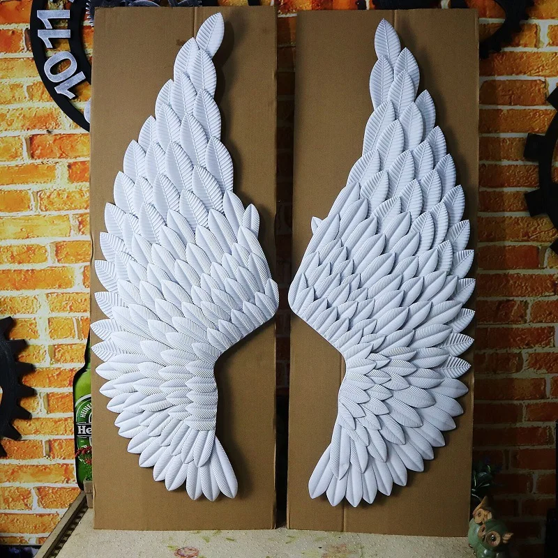 

[MGT]Retro Industrial Wind Decoration Wall Hanging Iron Angel Wing Wall Decoration Bar Coffee Party Photo Supply Murals Wings