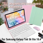 Чехол для Samsung Galaxy Tab S6 lite 10,4, P610, P615, с корейской и испанской сенсорной клавиатурой и слотом для ручки