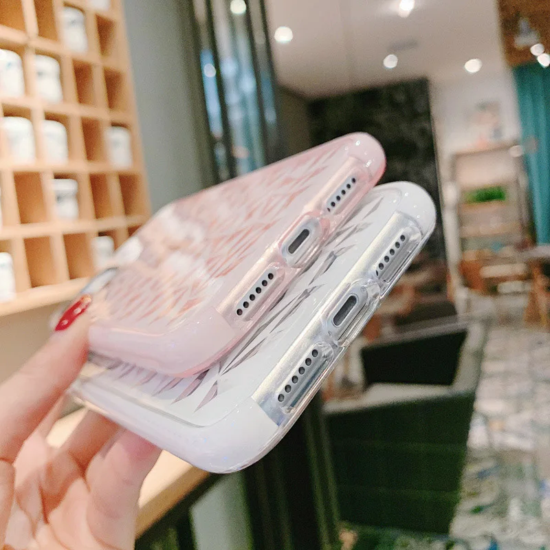 

For iPhone 11 Case ShockProof Cases On iPhone 12 Pro Max XR XS 7 8 Plus 6S SE 2020 Shell Full Cover Diamond Pattern Shell Fundas