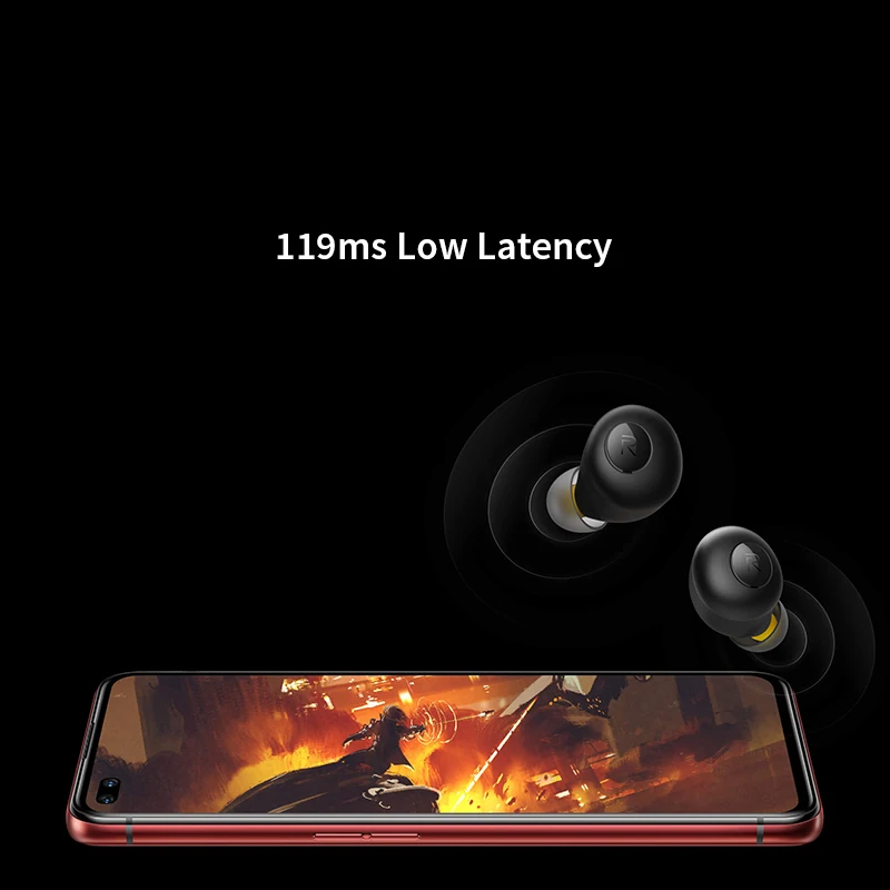 Новый Realme бутоны Q Беспроводной наушники Bluetooth вкладыши TWS с 400mA Батарея Зарядное