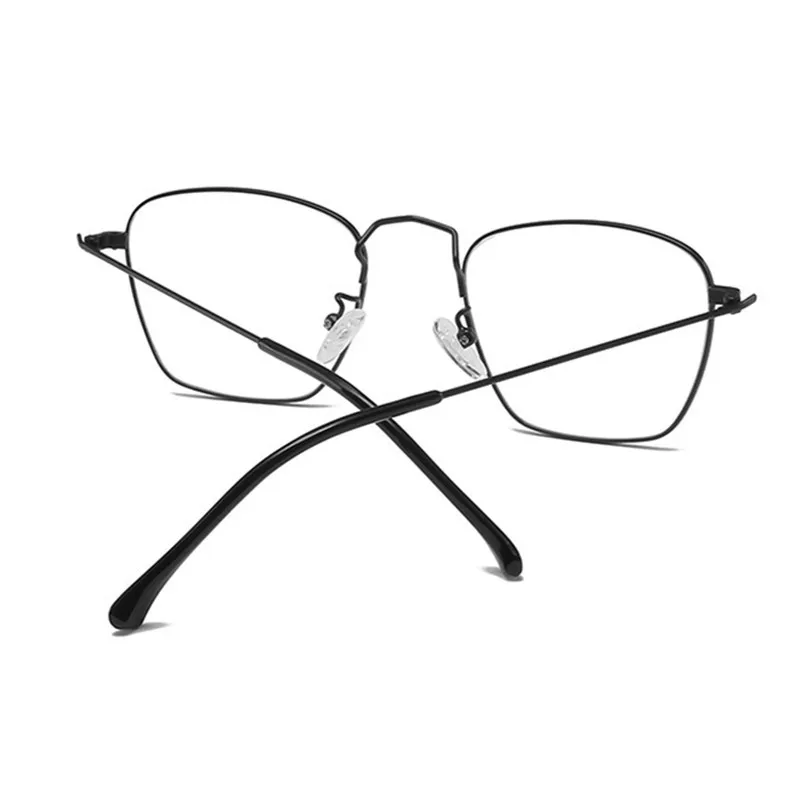 Новинка 2019 трендовая металлическая оправа для очков в стиле ретро плоское