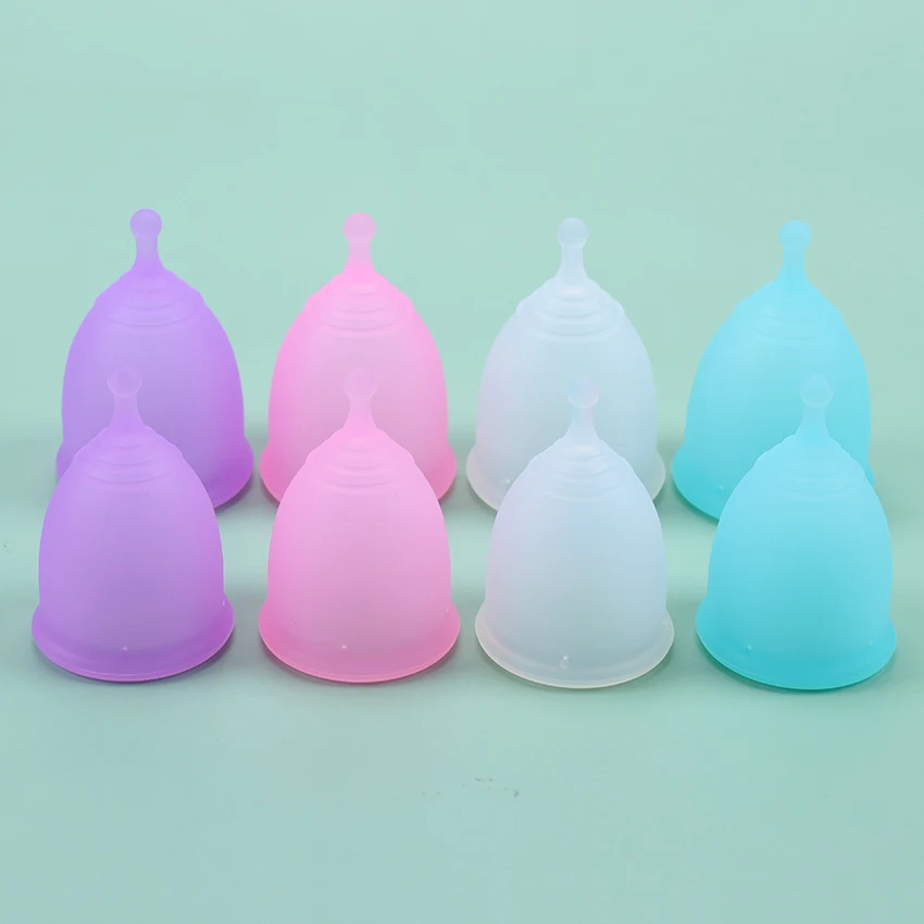 

1PC Feminine Hygiene Menstrual Cup Medical Grade Silicone Menstrual Silicone Medica Reusable Copa Menstrual Supplies