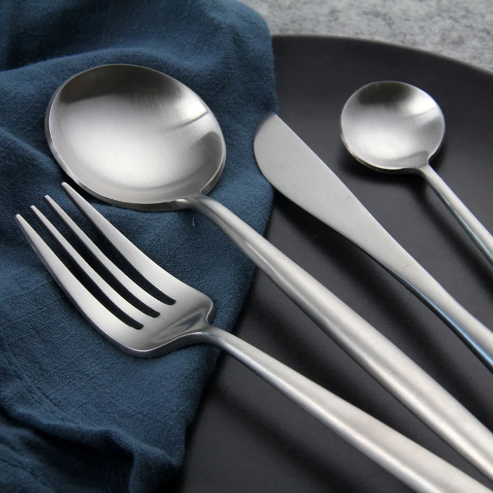 Горячая продажа столовые приборы из нержавеющей стали набор столовых приборов