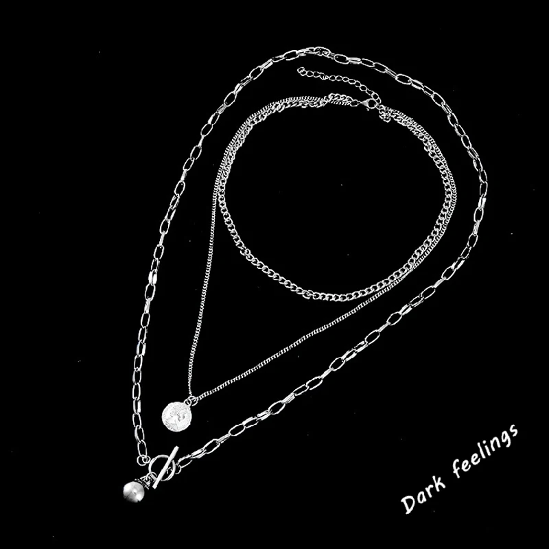 Универсальное длинное ожерелье в стиле Харадзюку украшение Европейском для