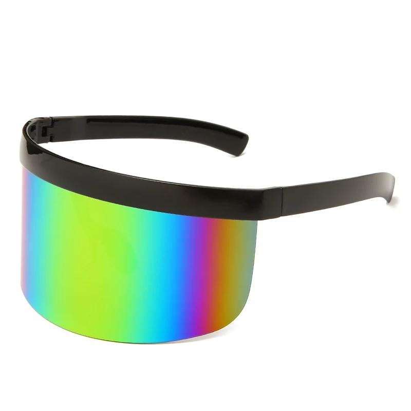 

Sonnenbrillen Frauen Mnner Marke Design Goggle Sonnenbrille Groen Rahmen Schild Visier Mnner Winddicht Gl