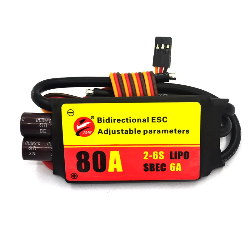 

12A 20A 30A 40A 50A 60A 80A 100A двунаправленный Регулируемый ESC для радиоуправляемого самолета/гоночного автомобиля RC лодки подводный Thruster