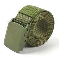 nylon belt mens canvas pants waist belt leisure all match tooling anti allergic security belt female young students