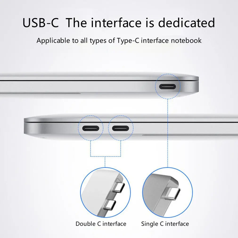 USB 3 1 Type C концентратор HDMI совместимого адаптера 4K Thunderbolt с 0 TF Card Reader слот PD для MacBook