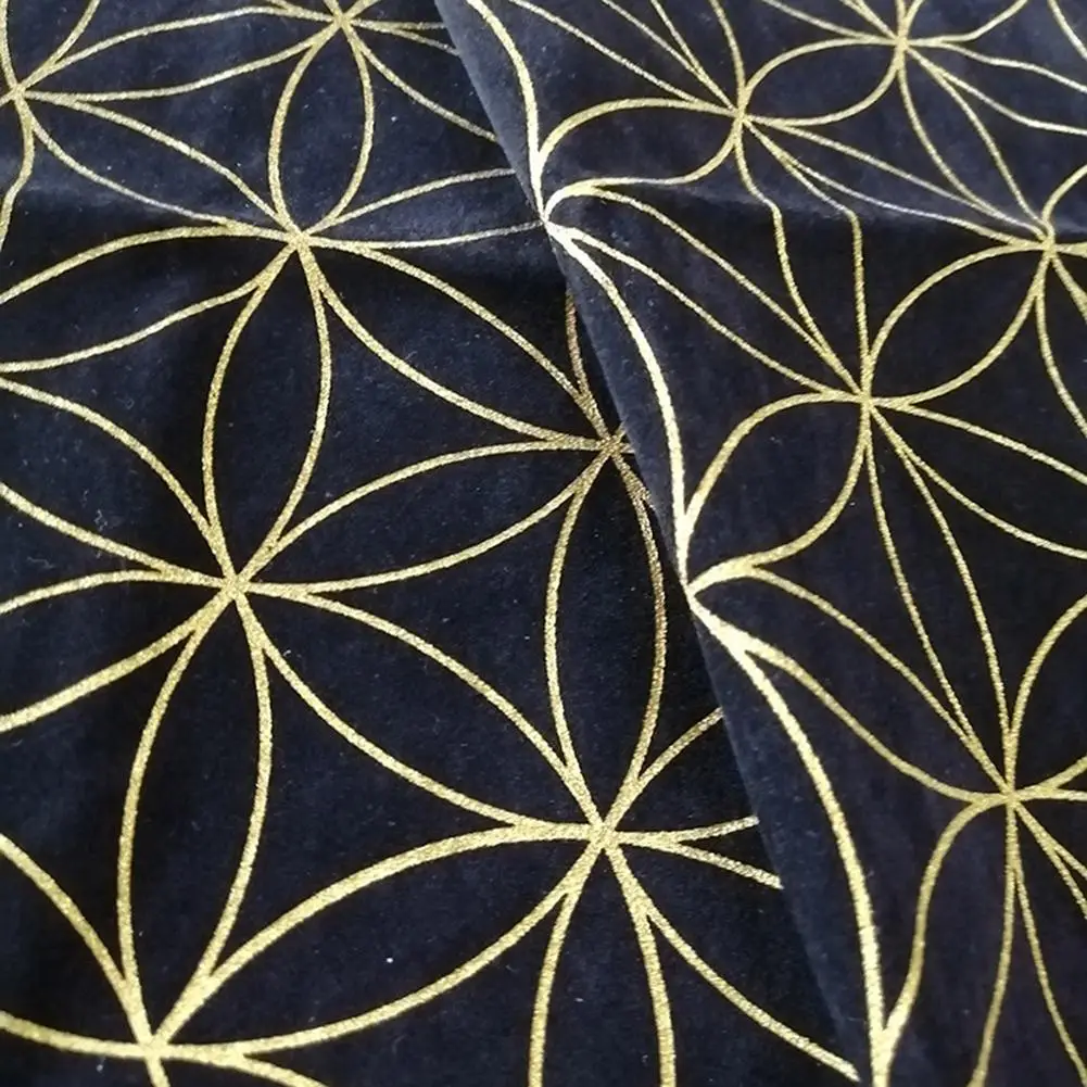 Мягкая легкая прозрачная решетка с изображением цветов жизни специальная