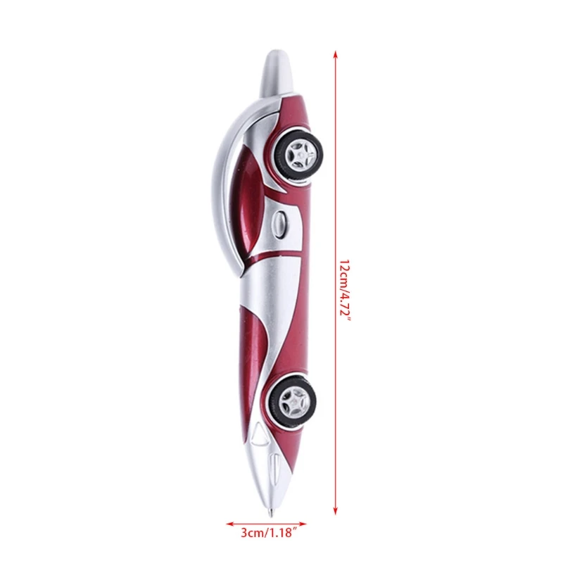 

W3JD Funny Novelty Design Racing Car Shaped Ballpoint Pen Office Child Kid Toy Gift