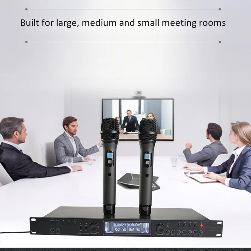 Портативный двойной микрофон входы аудио звуковой микшер для усилителя и