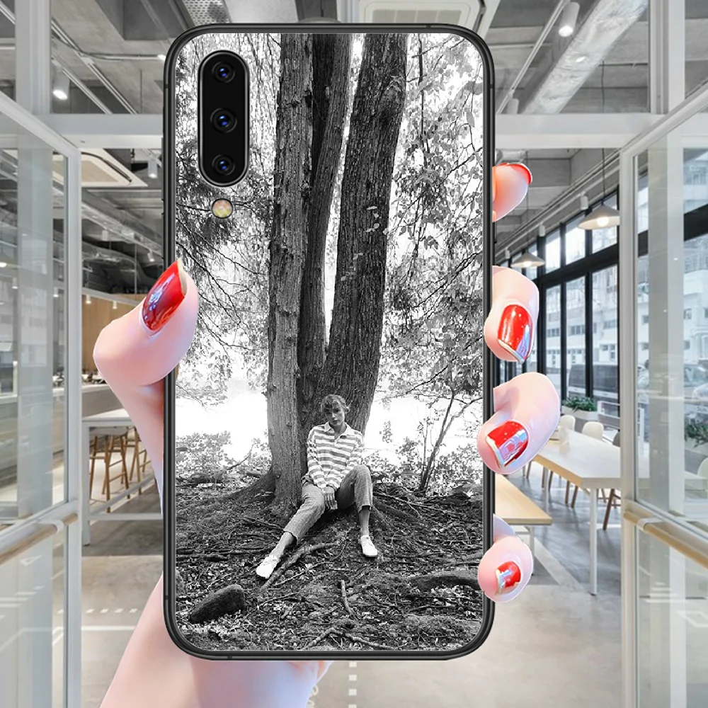 

Taylor Folklore Singer Swifts Phone case For Samsung Galaxy A 3 5 7 8 10 20 20E 21S 30 30S 40 50 51 70 71 black Bumper Painting