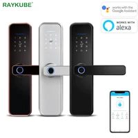 x5 biometric fingerprint door lock bluetooth ttlock app smart digital ic card electronic home security keyless access