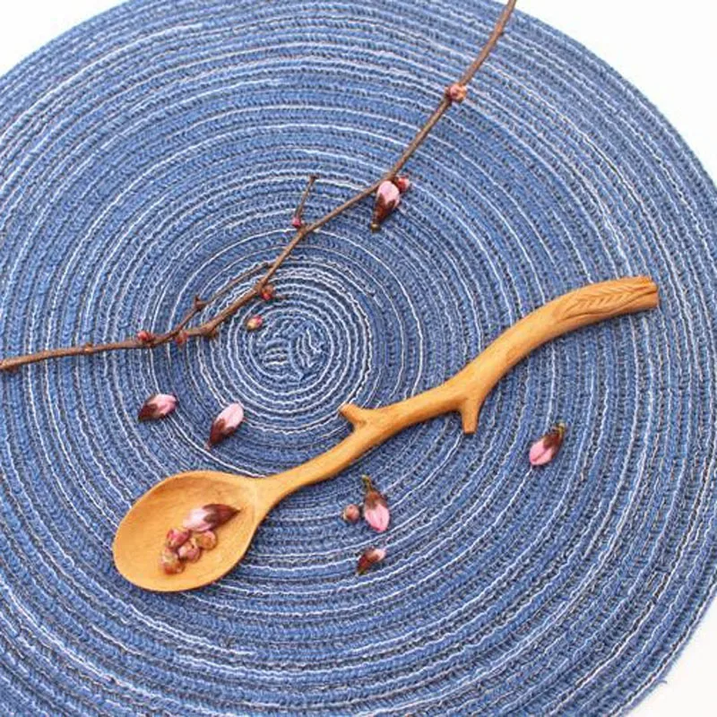 

Creative Wooden Coffee Spoon Multifunctional Tea Coffee Mixing Spoons With Long Handle