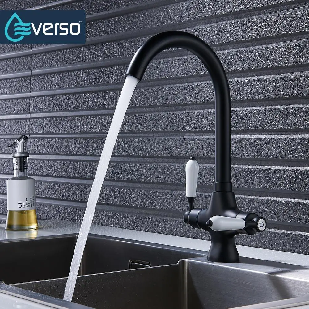 EVERSO кухонные краны смеситель для раковины кухонной холодной и горячей воды