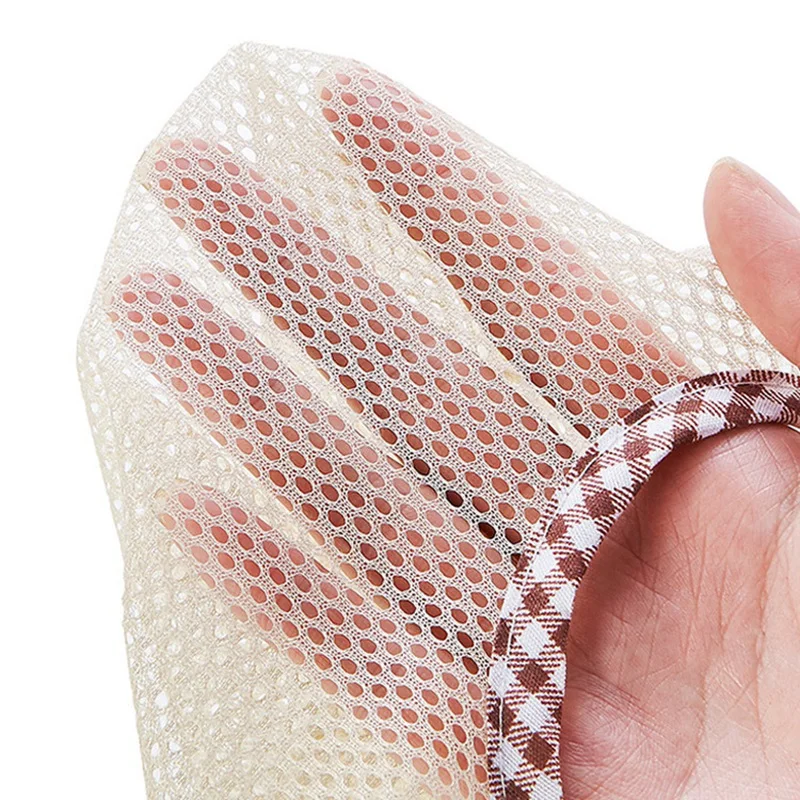 

6Pcs Reusable Home Kitchen Fruit Vegetable Storage Mesh Bag Hanging Ginger Garlic Onion Classification Bag Washable Bags