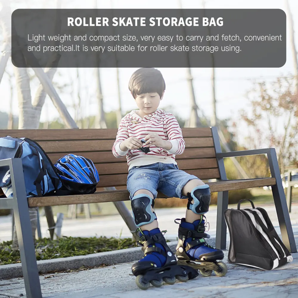 

1PC Roller Storage Pouch Practical Roller Bag Simple Bag (Black)