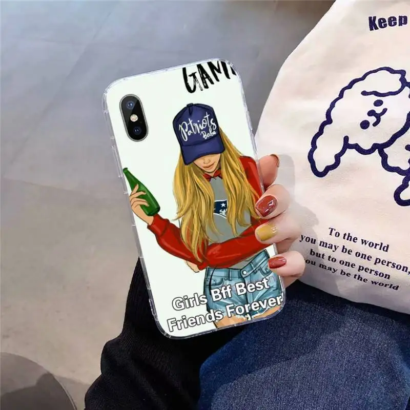 

Best Friends Forever Phone Case For iphone 12 11 pro Max Mini 7 8 plus X XR XS Samsung J6 4 5 7 8 2018 2019