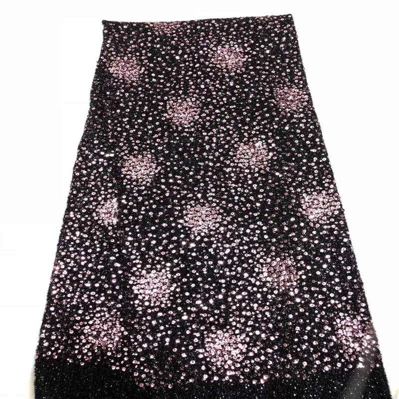 2019 бархатное высококачественное французское нигерийское Сетчатое кружево с