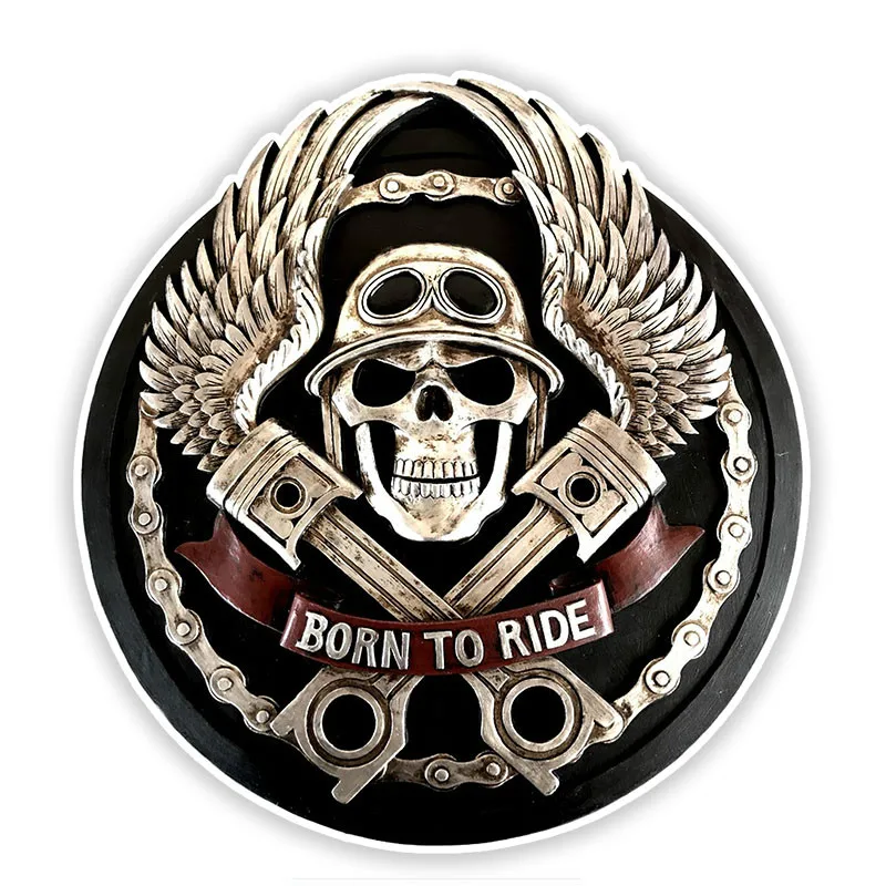 

Автомобильные наклейки, декоративные мотоциклетные наклейки, Череп, декоративные аксессуары, креативный солнцезащитный водонепроницаемы...