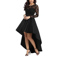 sex black long sleeves evening dress sheer neck formal prom gowns special occasion dresses robe de soir%c3%a9e femme %d9%81%d8%b3%d8%a7%d8%aa%d9%8a%d9%86 %d8%a7%d9%84%d8%b3%d9%87%d8%b1%d8%a9 22