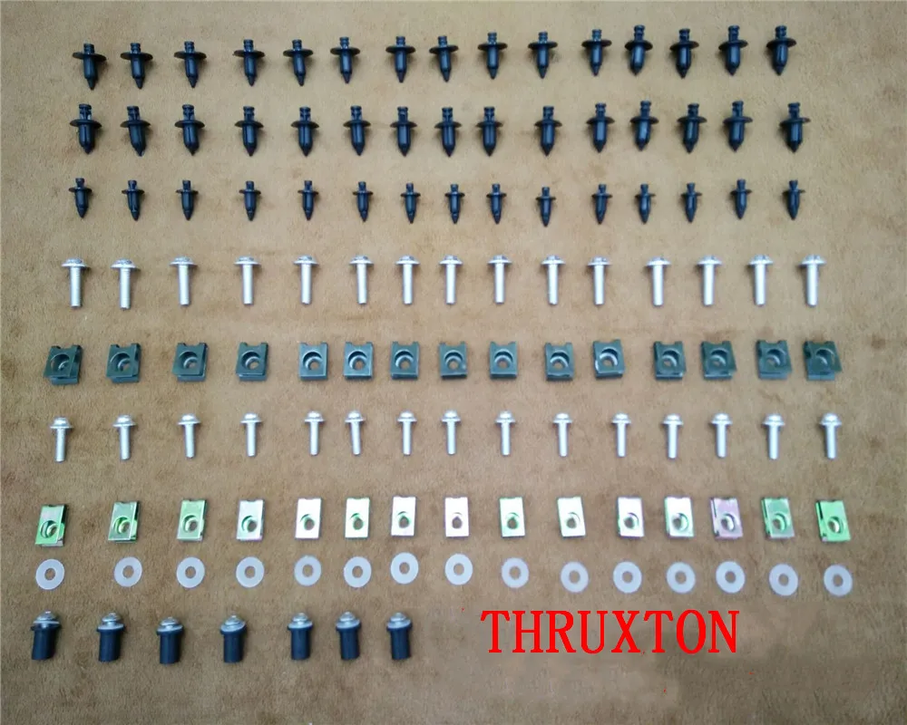 

Обтекатель кузова Комплект болтов Винты для триумфа THRUXTON 2004-2015