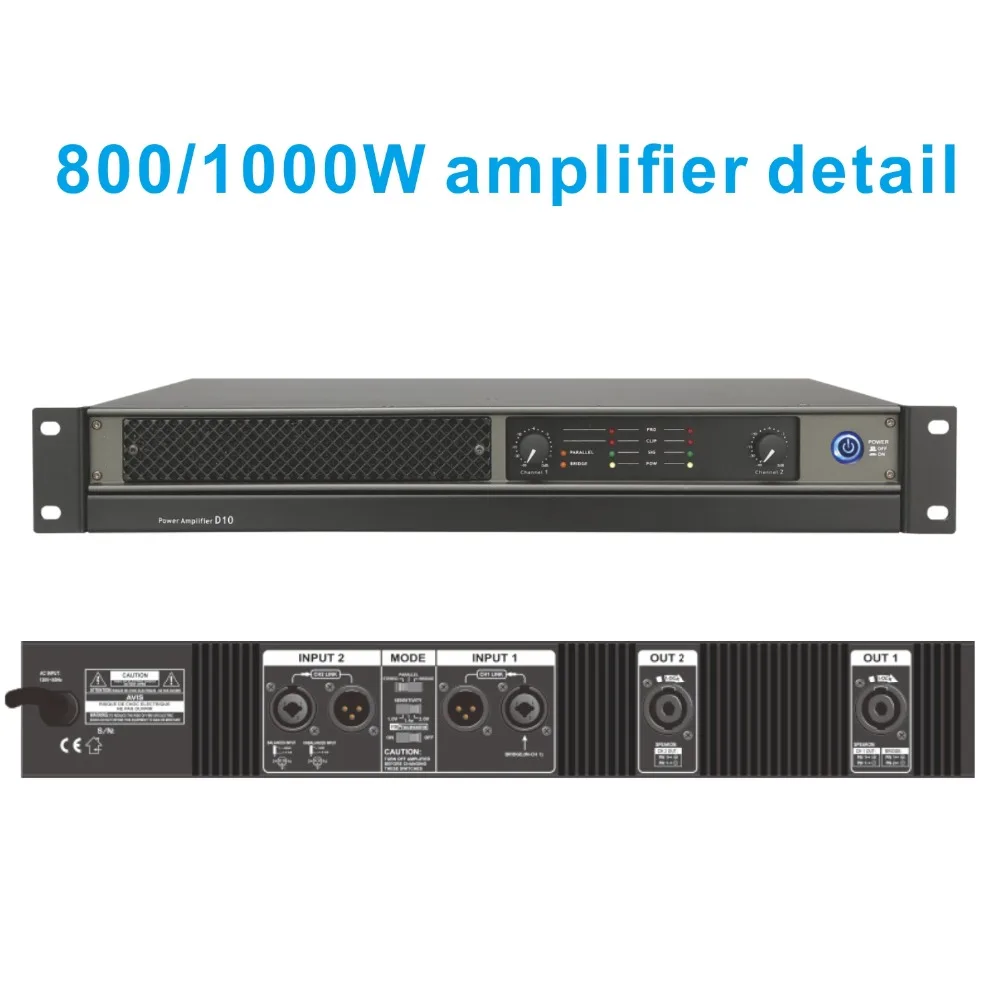 450-1000 Вт 1U-1.5U легкий вес высокоэффективный класс TD профессиональный мощный микшер усилитель для системы pa