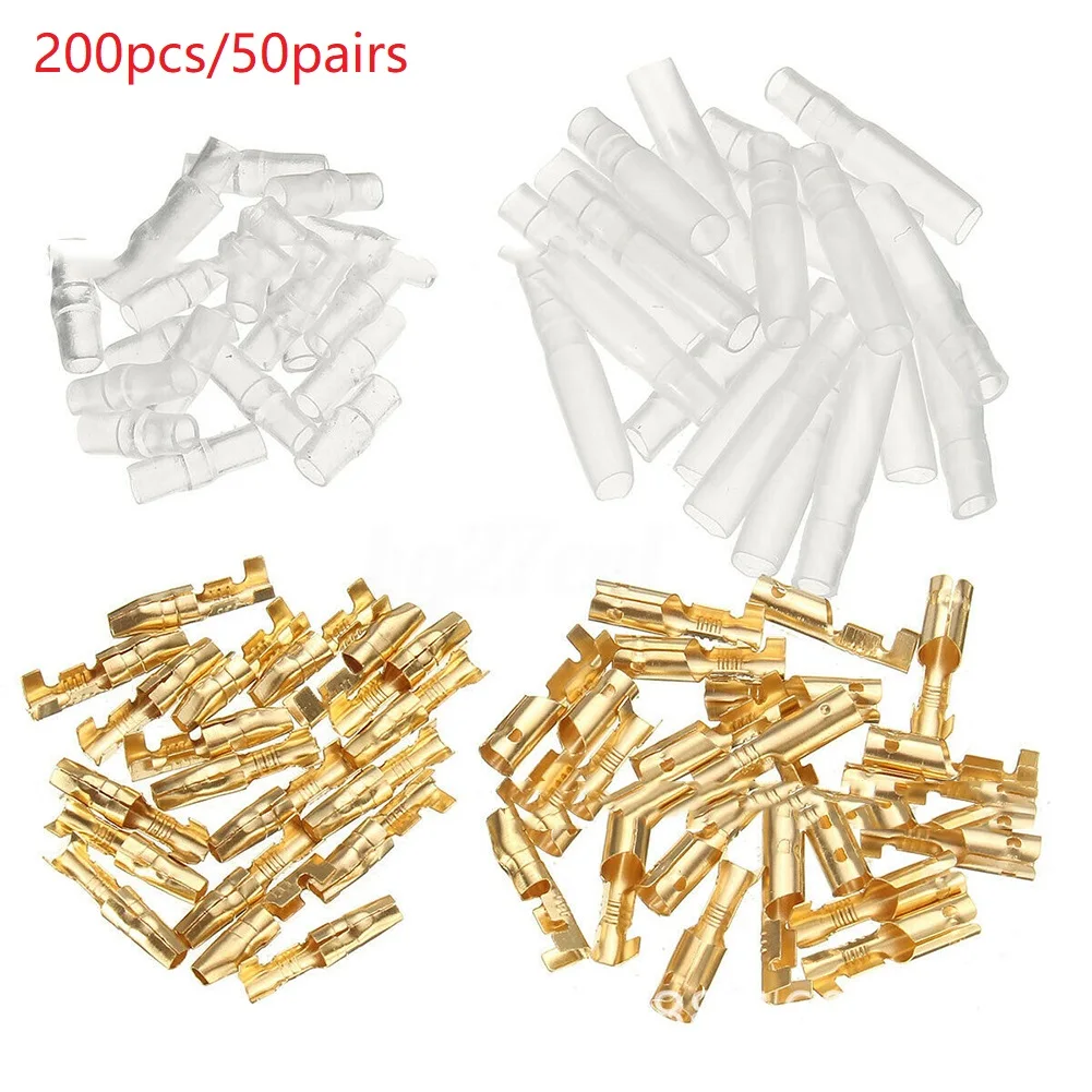 

Male&Female Connector Car Wire Terminals Kit Insulation Double Motorcycle