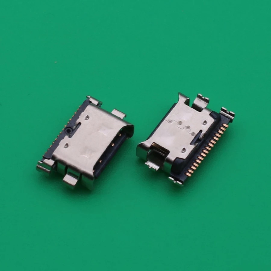 

16 контактный мини-разъем Micro USB 50 шт., зарядный порт для мобильного телефона, для Samsung Galaxy A30, A305F, A50, A505F, A70, A20, A40, замена и ремонт