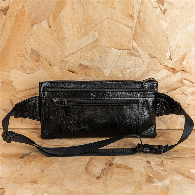 Мужские поясные сумки из воловьей кожи Мужская поясная сумка натуральной