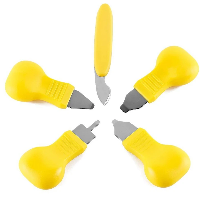Watch Back Case Opener Remover Removal Knife Repair Tool Different Sizes 5pcs, Watch Battery Removal Change Stainless Steel Watc