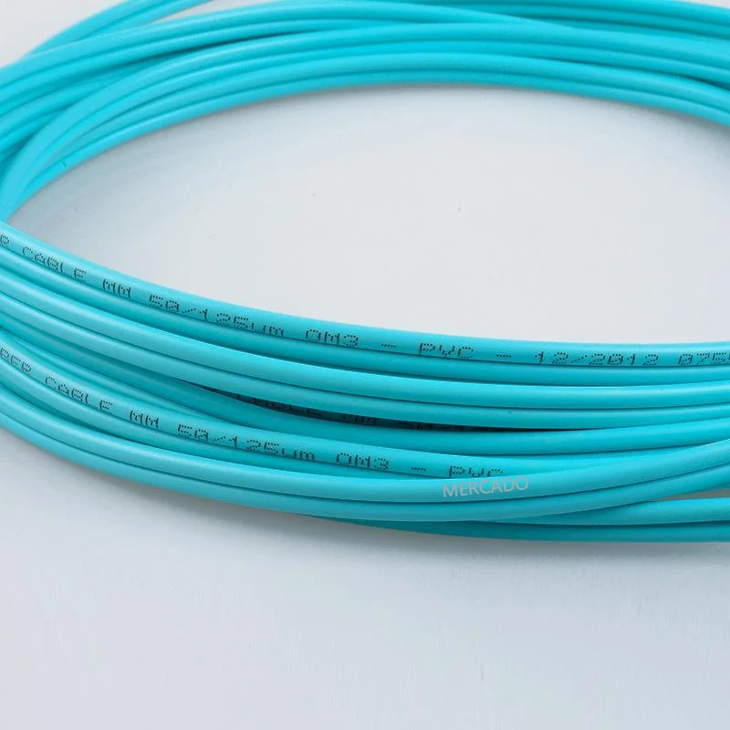 10pcs LC/UPC-LC/UPC Duplex 3.0mm OM3 Fiber Optic Patch Cord, Aqua LSZH Jacket 1m 2m 3m 5m 10m Jumper Cable FTTH Low loss