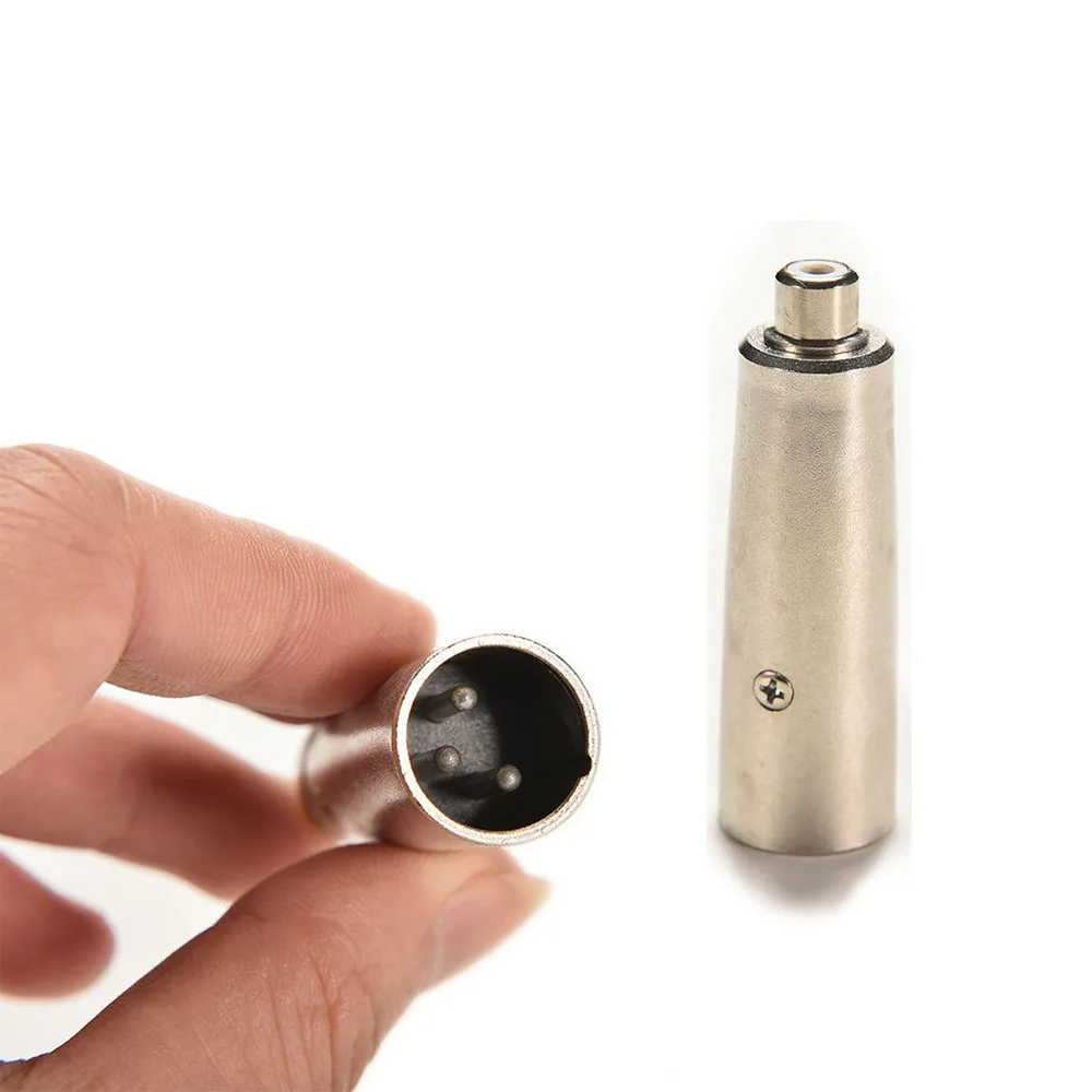 3-контактный разъем XLR штекер-гнездо RCA аудио микрофонный кабель аудиоадаптер