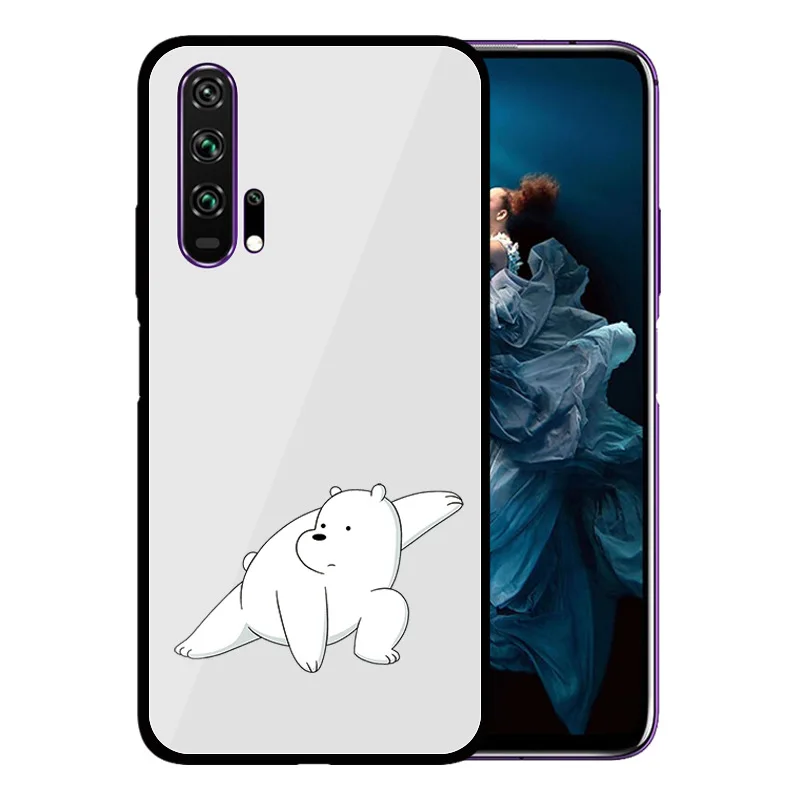 Чехол для Huawei P Smart 2019 P30 Pro Lite Mate 30 20 задняя крышка из закаленного стекла мобильный