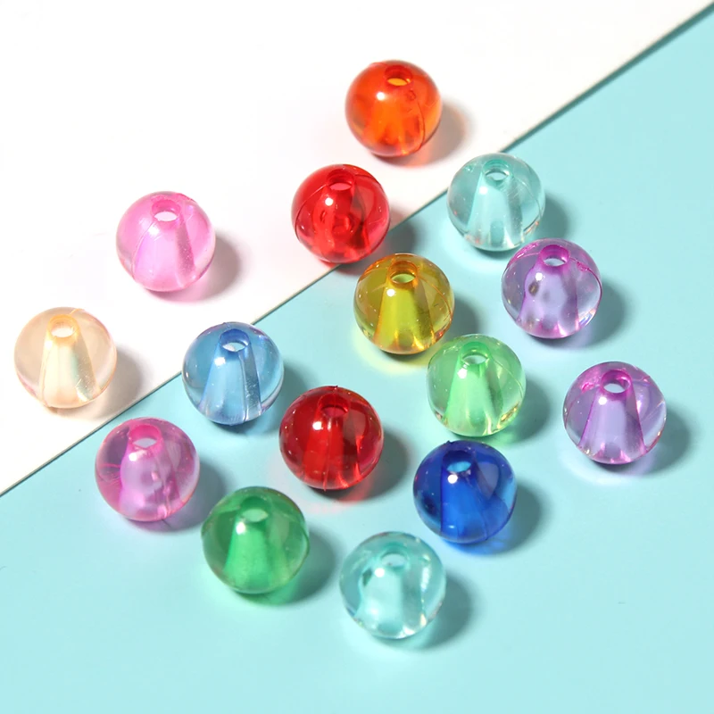 

Linsoir Round Fashion Acrylic Beads 8mm 100pcs/Lots Evil Eye Mix Color DIY Bracelets for Women Wholesale Glass Jewelry