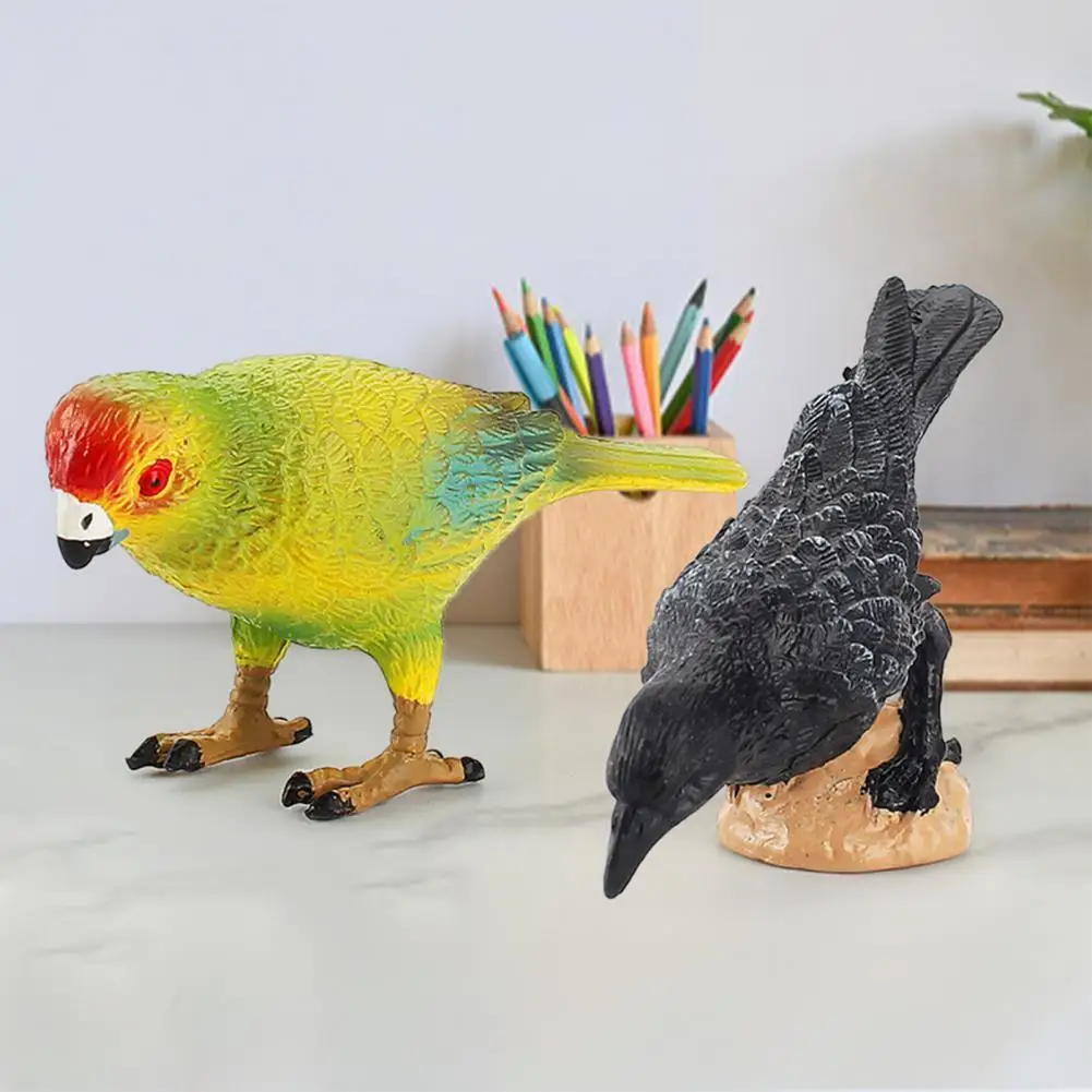 

Interesting Animal Model Exquisite Detailed Novelty Miniature Landscape Ornament Figurine for Kids Learning